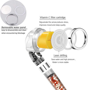 Goddess Pro ™ - Original Miracle Beauty Shower Head with Vitamin C
